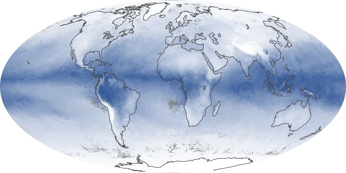 Global Map Water Vapor Image 94