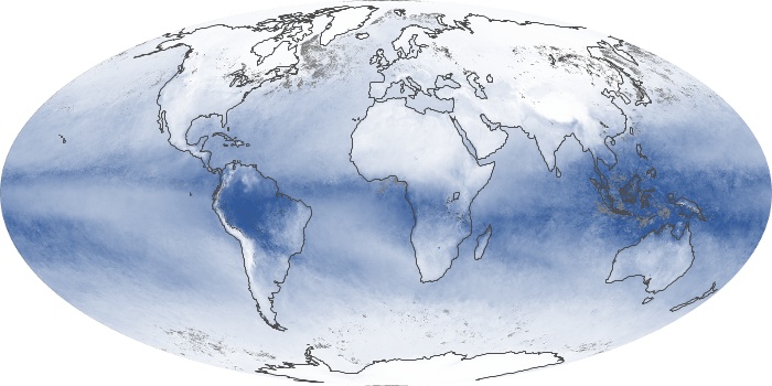 Global Map Water Vapor Image 139