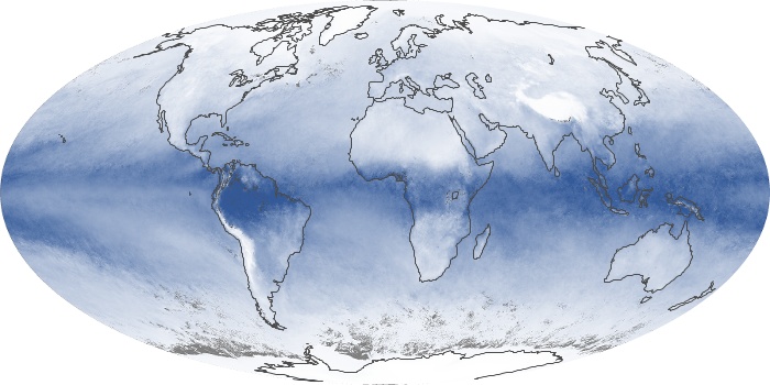 Global Map Water Vapor Image 142