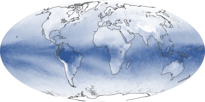 Global Map Water Vapor Image 153