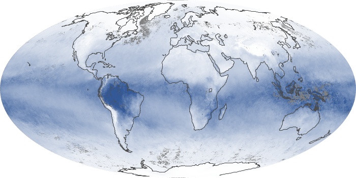 Global Map Water Vapor Image 248