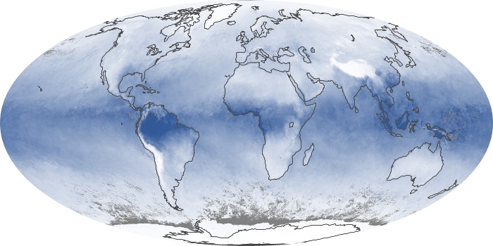 Global Map Water Vapor Image 203