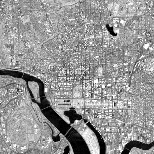 Washington, D.C. from Landsat 7