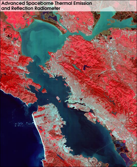 ASTER Flyby of San Francisco - related image preview