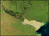 Argentina from MODIS