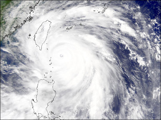 One Typhoon and Two Hurricanes