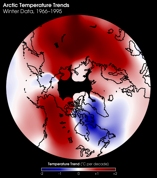 30 Years of Arctic Warming