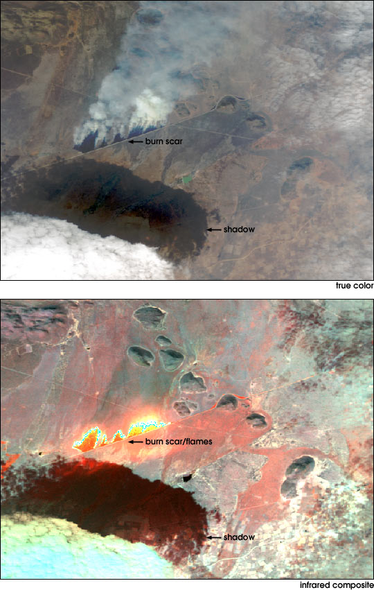 Controlled Burn from the Air, South Africa - selected child image