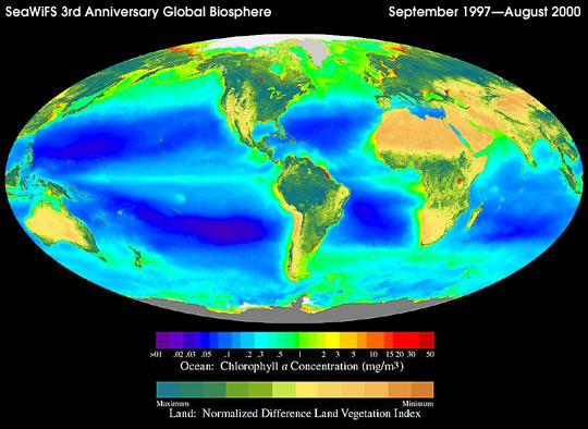 The Third Anniversary of SeaWiFS