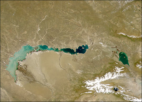 Lake Balkhash, Kazakhstan