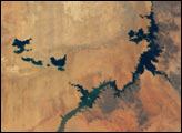 New Lakes in the Egyptian Desert
