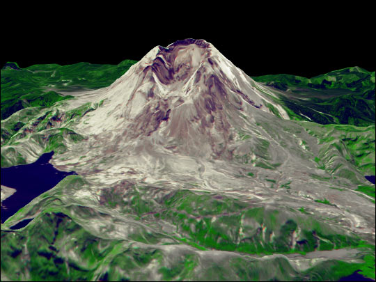 Mount St. Helens Flyover
