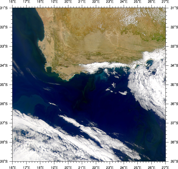 Phytoplankton Blooms Near the Cape of Good Hope - related image preview
