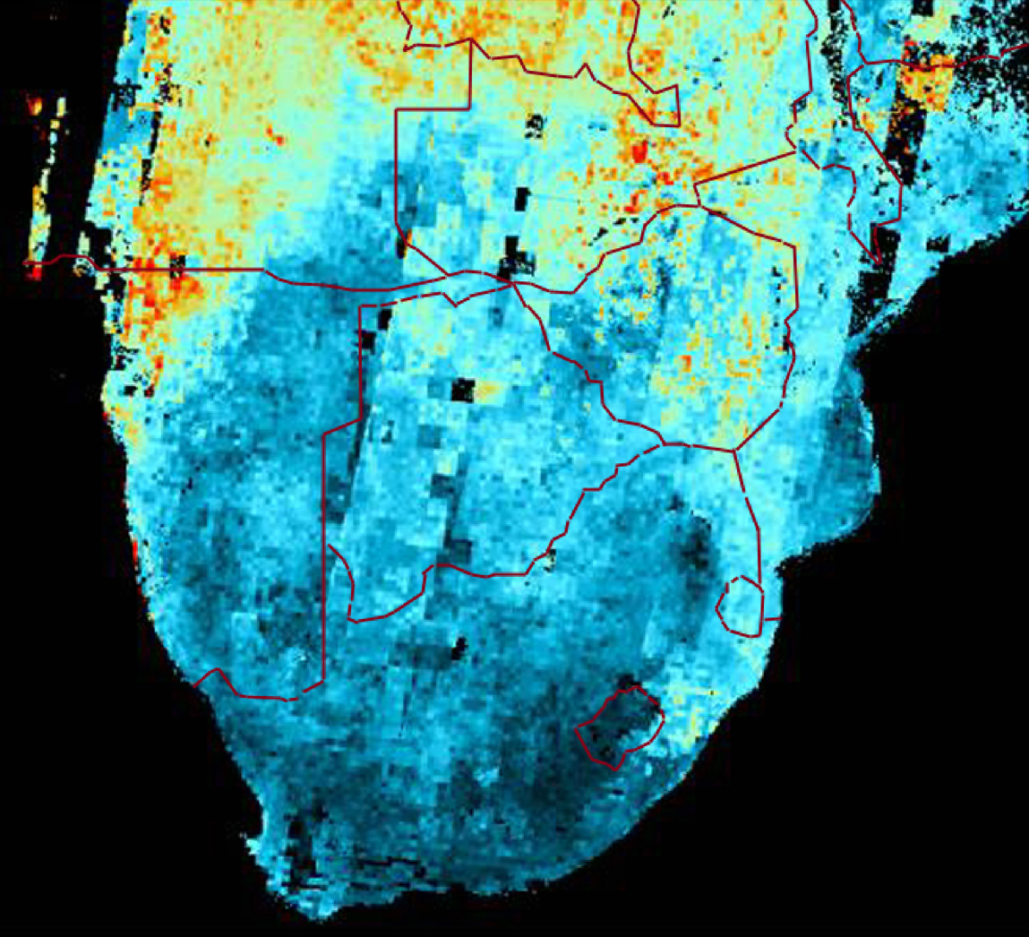 Airborne Particulates over Southern Africa - related image preview