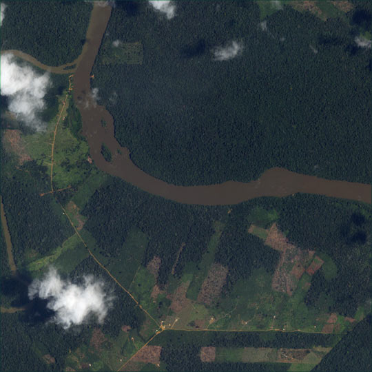 High Resolution View of Amazonia