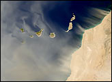 Dust and the Canary Islands