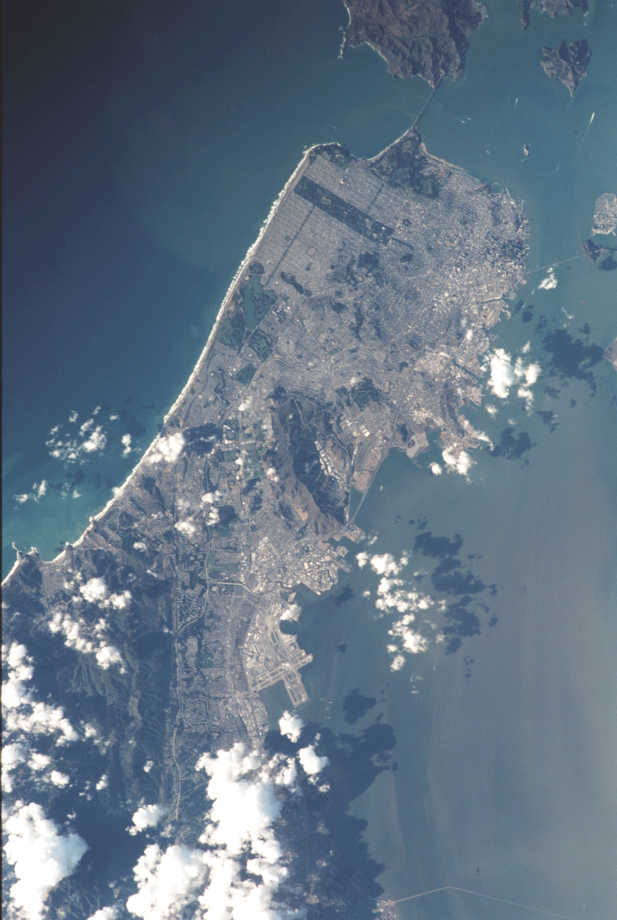 San Francisco from the International Space Station - related image preview