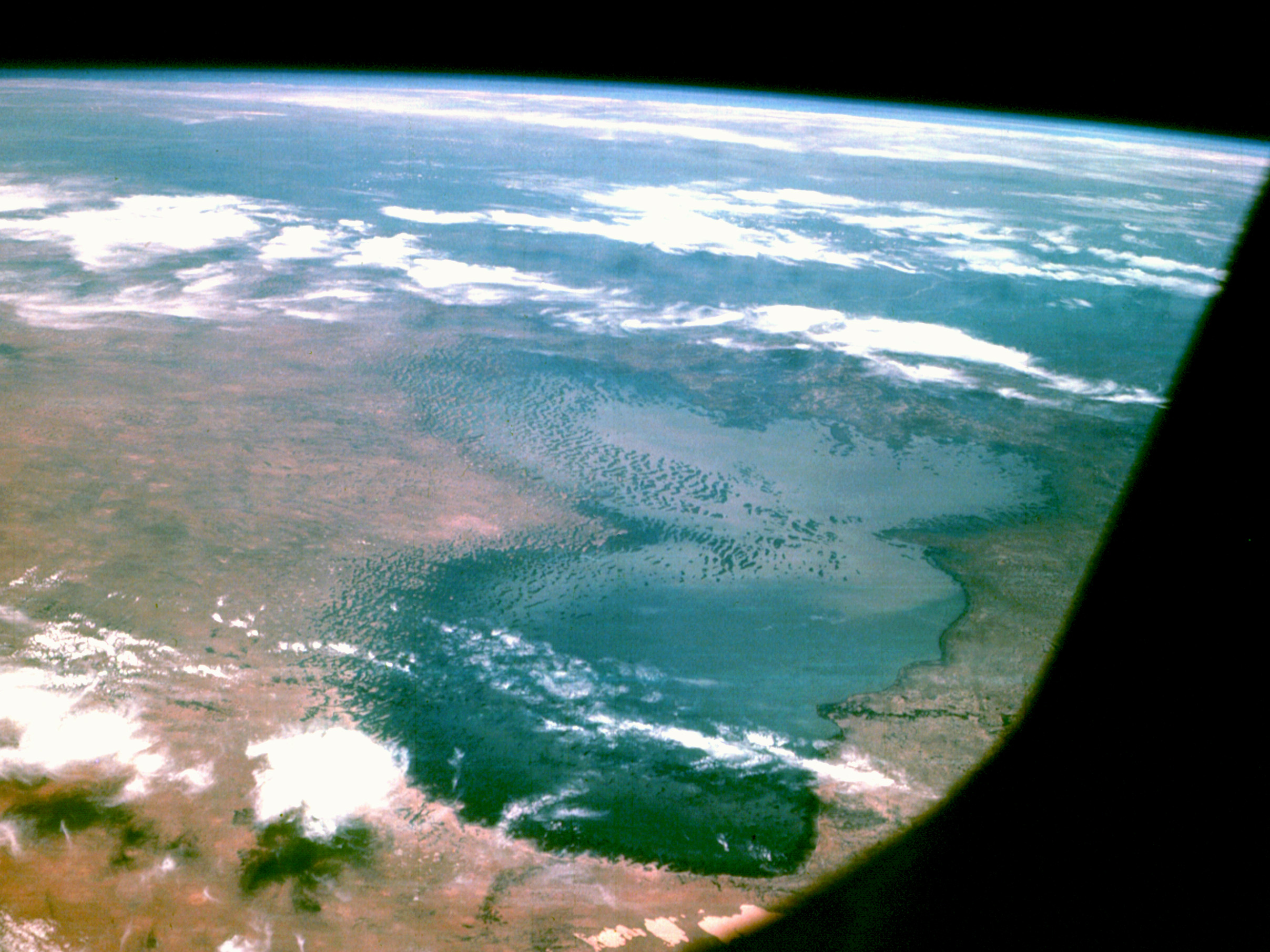 Lake Chad as seen from Apollo-7 in 1968 - related image preview