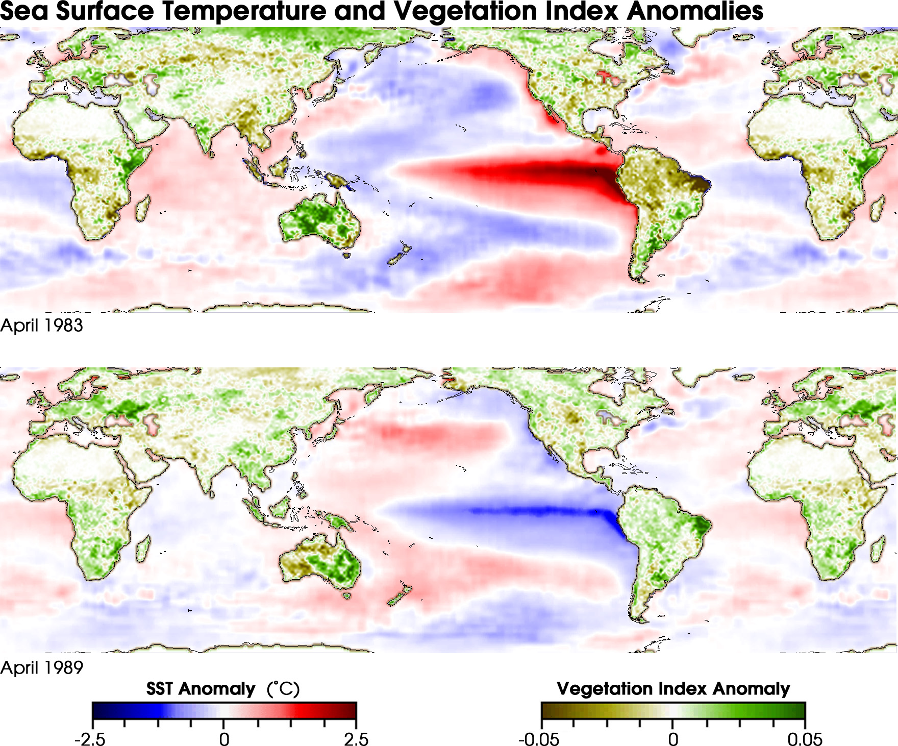 The Link Between Sea Surface Temperature and Vegetation - related image preview