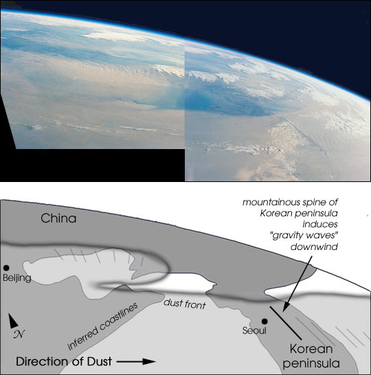 Gobi Dust Over Northeast China and Korea - related image preview