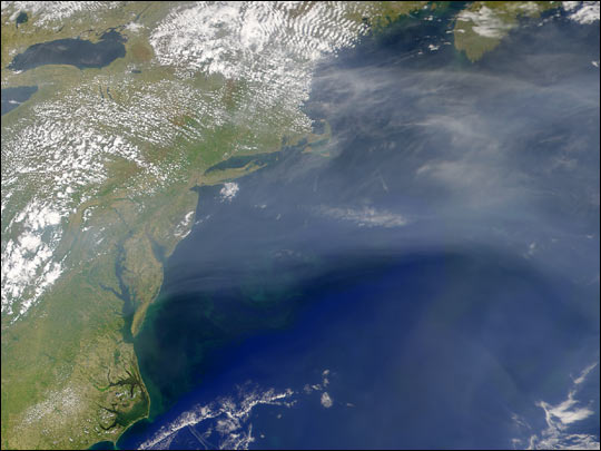 Haze over the North Atlantic - related image preview