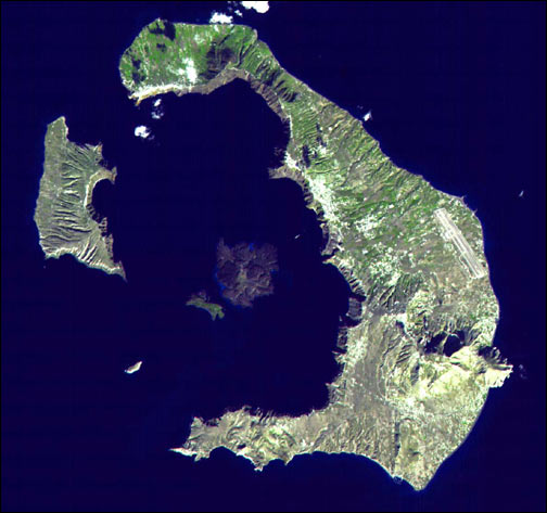 Santorini Volcano, Greece