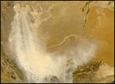 Dust Storm in Afghanistan