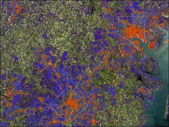 Map of Paved Surfaces