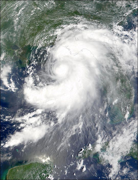 Tropical Storm Barry Strikes the Gulf Coast