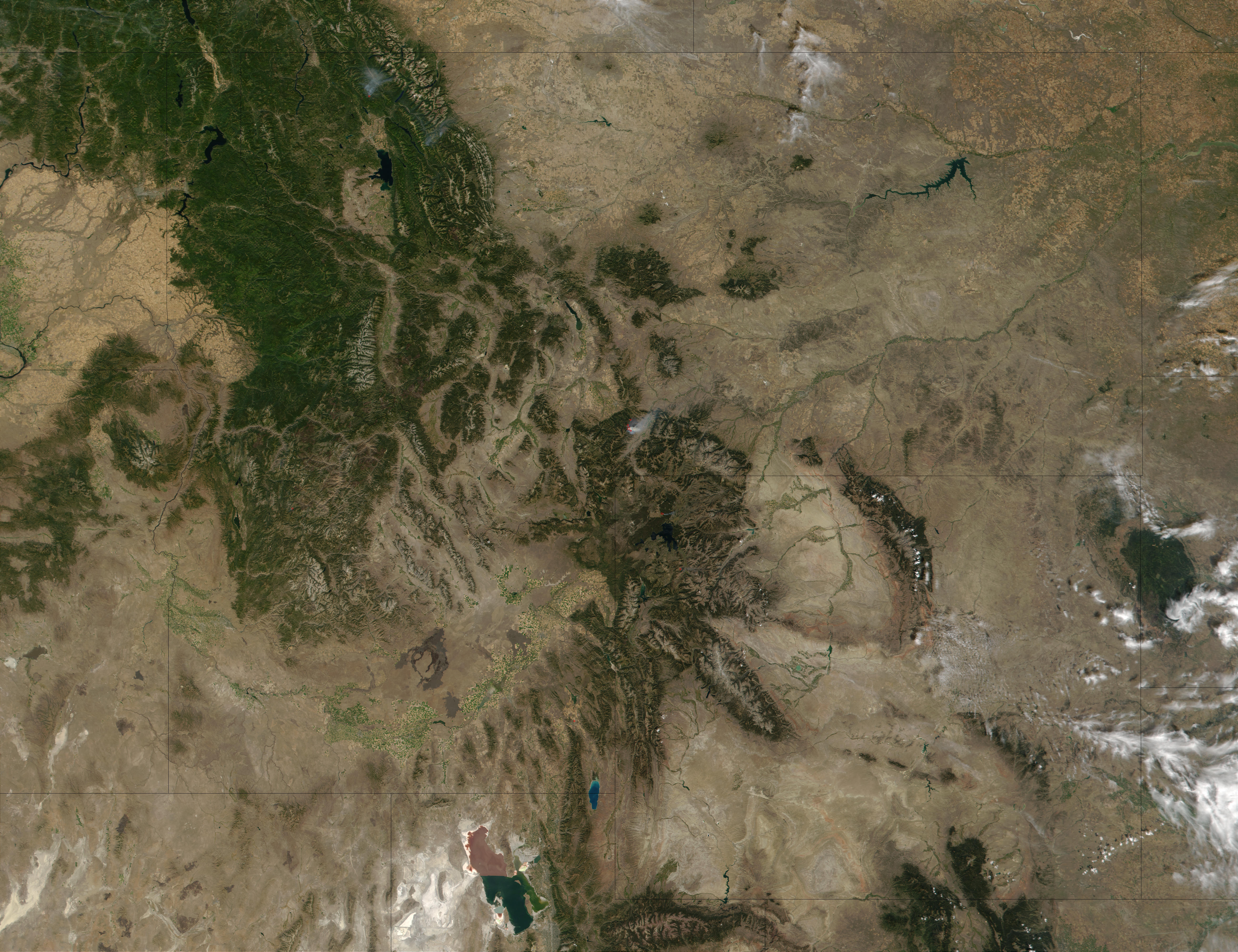 New Fires in Montana, Wyoming, and Idaho - related image preview