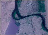 Flooding Along the Nile River