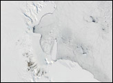 Victoria Land and Ross Ice Shelf, Antarctica