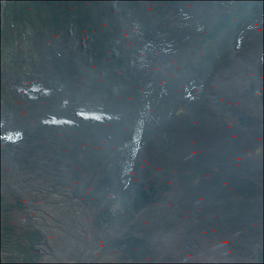 Fires in Central and Southern Africa - related image preview