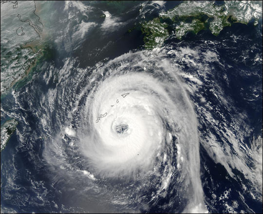 Typhoon Sinlaku