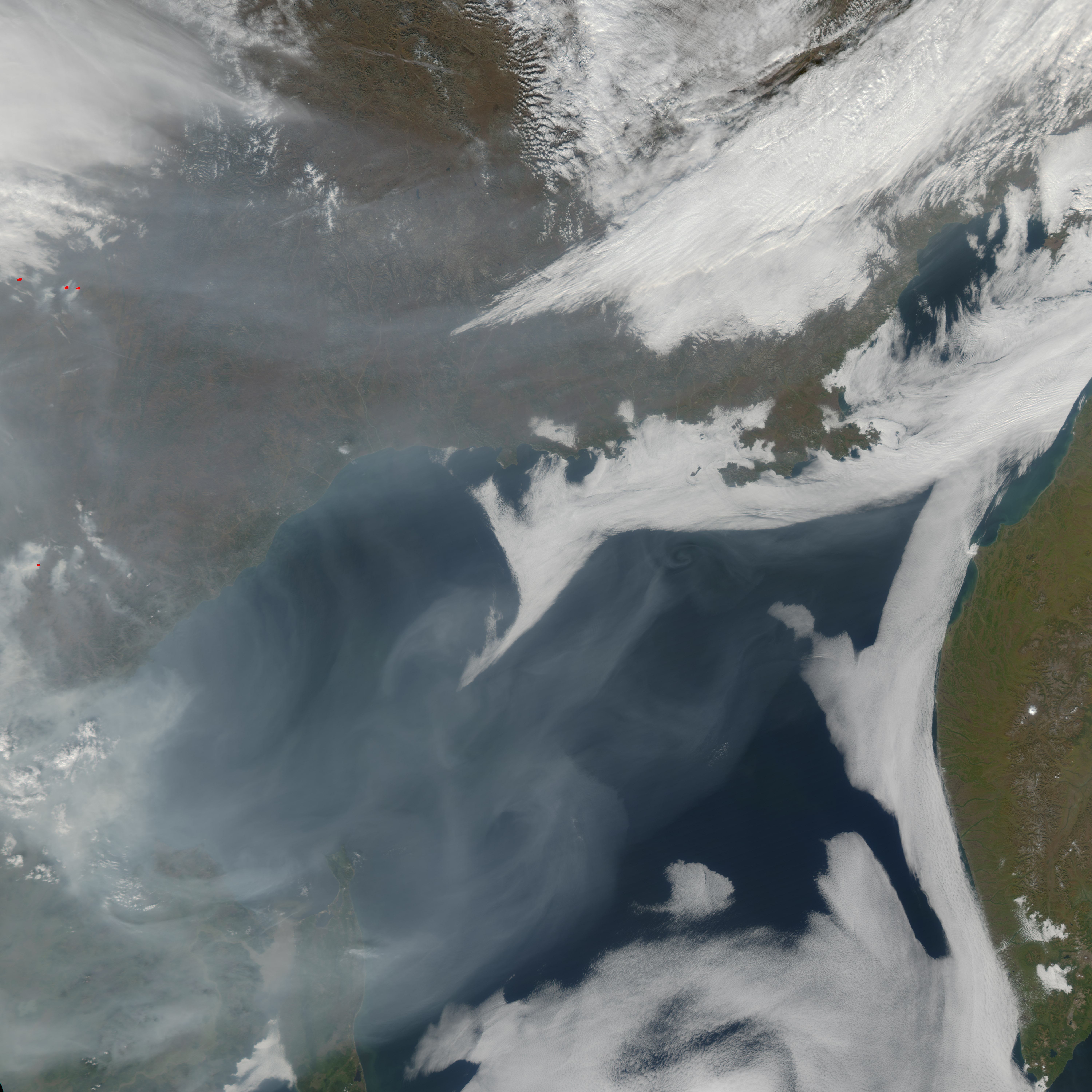 Fires and Smoke in Eastern Russia - related image preview