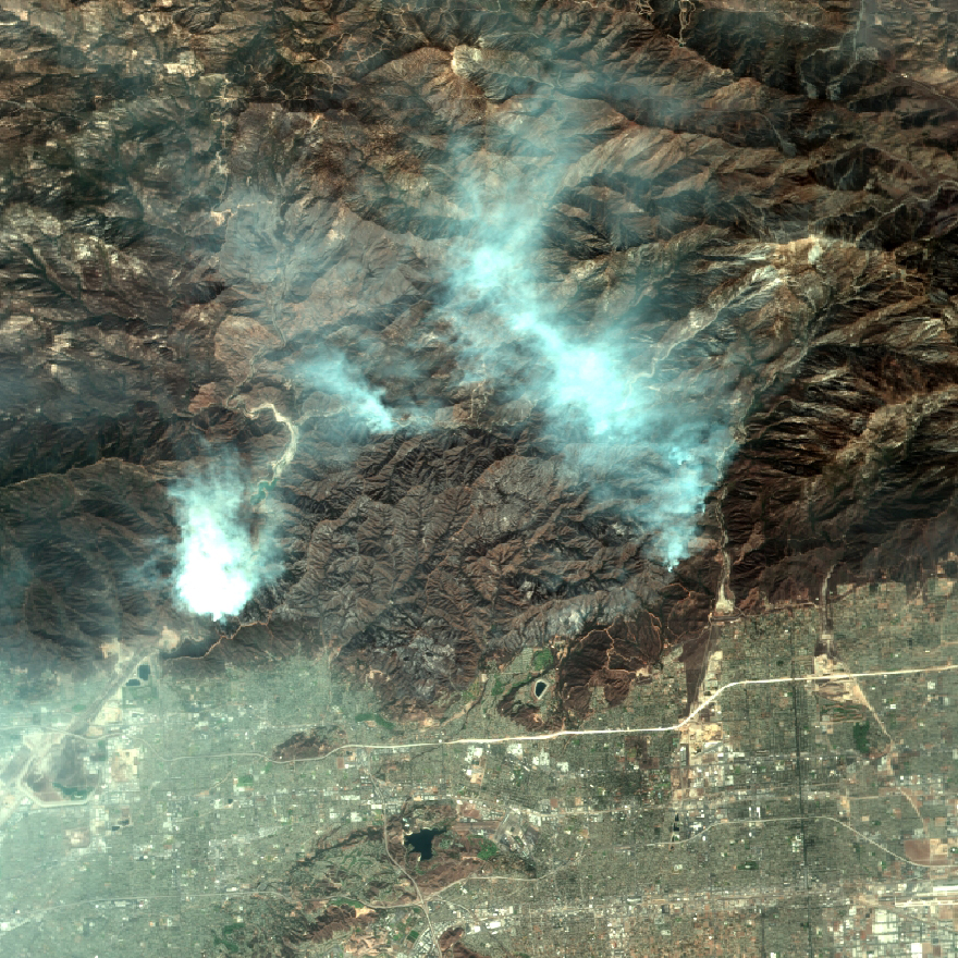 Williams Fire Northeast of Los Angeles - related image preview