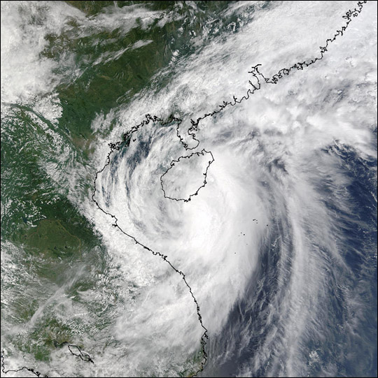 Tropical Storm Mekkhala Hits China