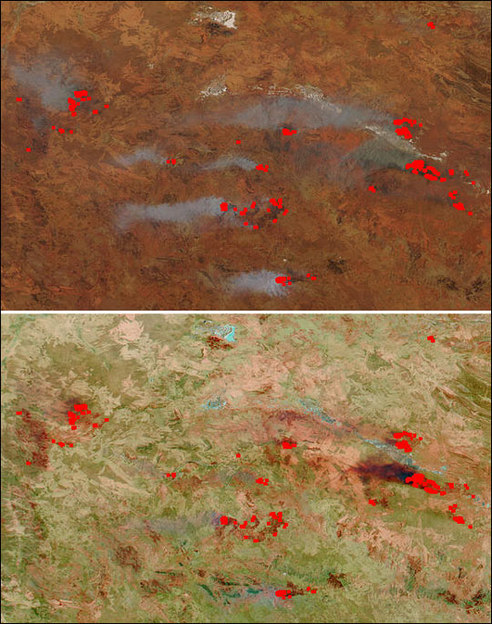 Large Bushfires in Central Australia - related image preview