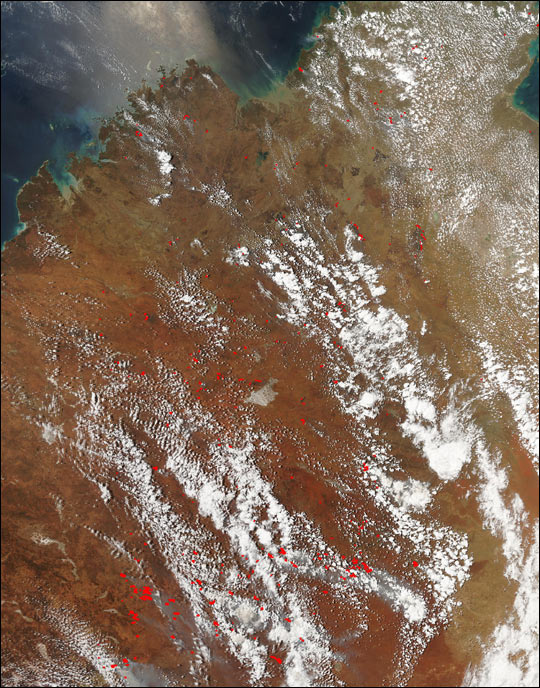 Large Bushfires in Central Australia - related image preview