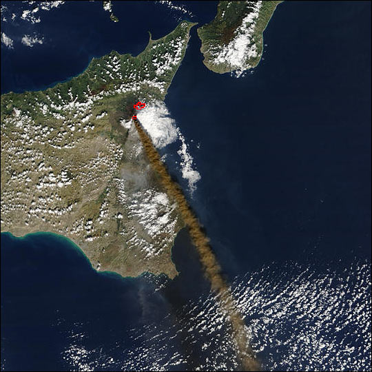Eruption of Sicily's Mt. Etna