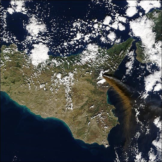 Eruption of Sicily's Mt. Etna