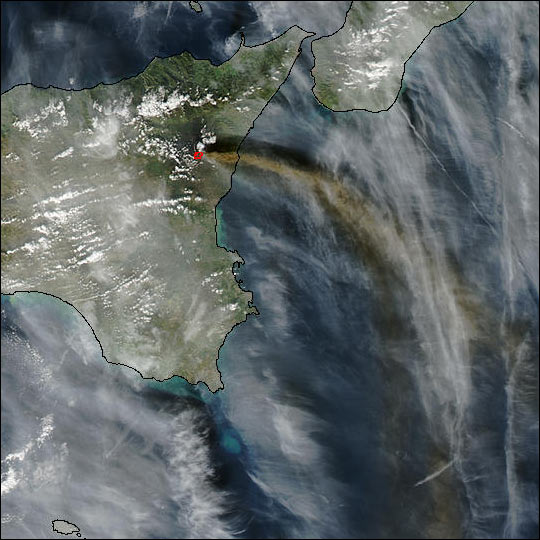 Eruption of Sicily's Mt. Etna