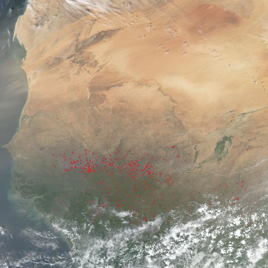 Fires in West Africa - related image preview