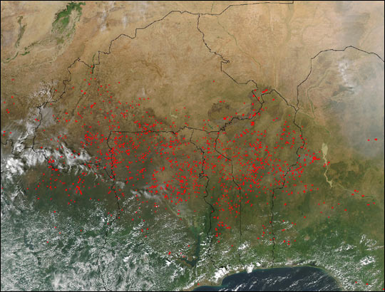 Fires in West Africa - related image preview