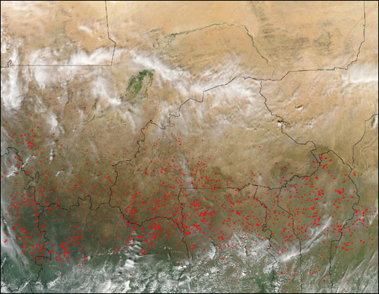 Fires in West Africa - related image preview