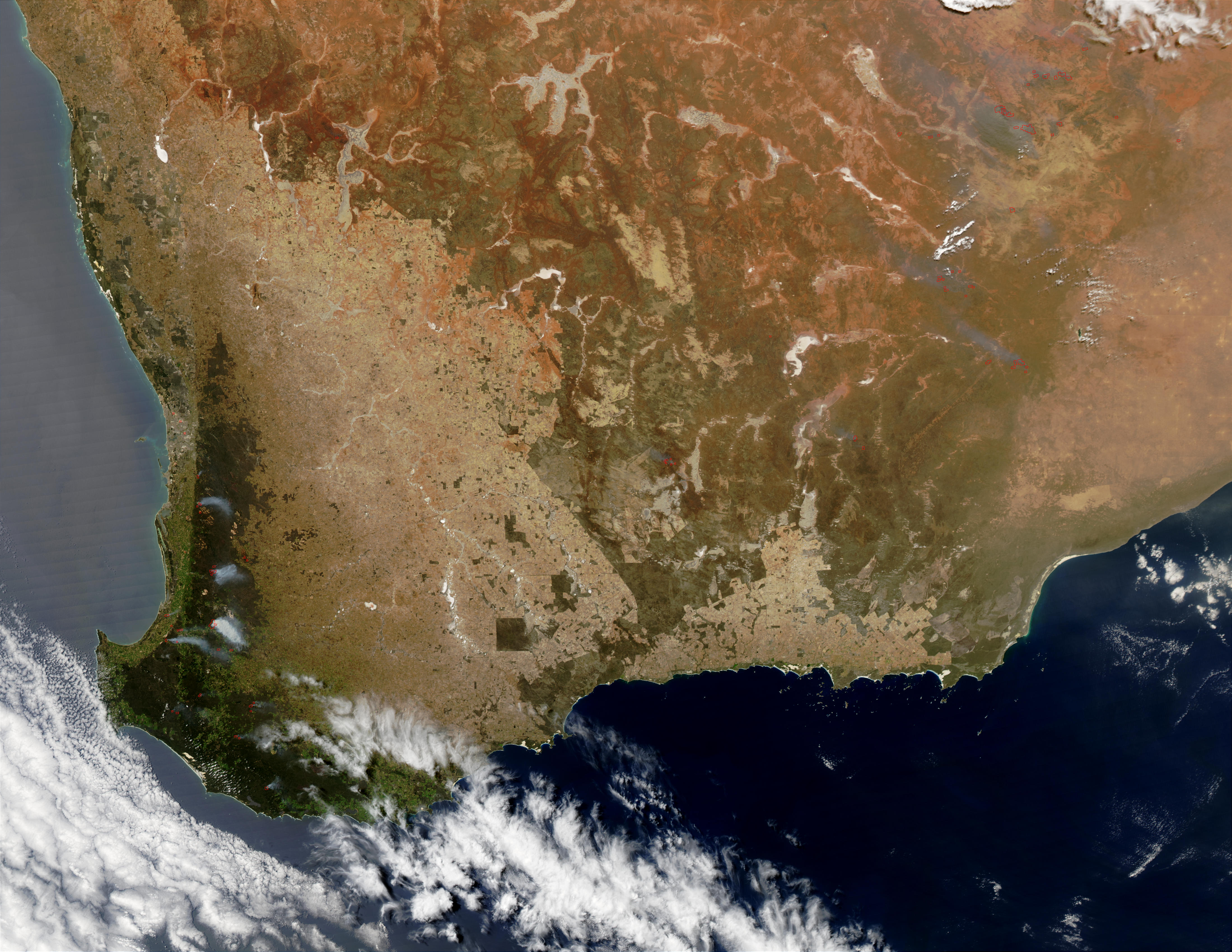 Spring Fires in  Southwest Australia - related image preview