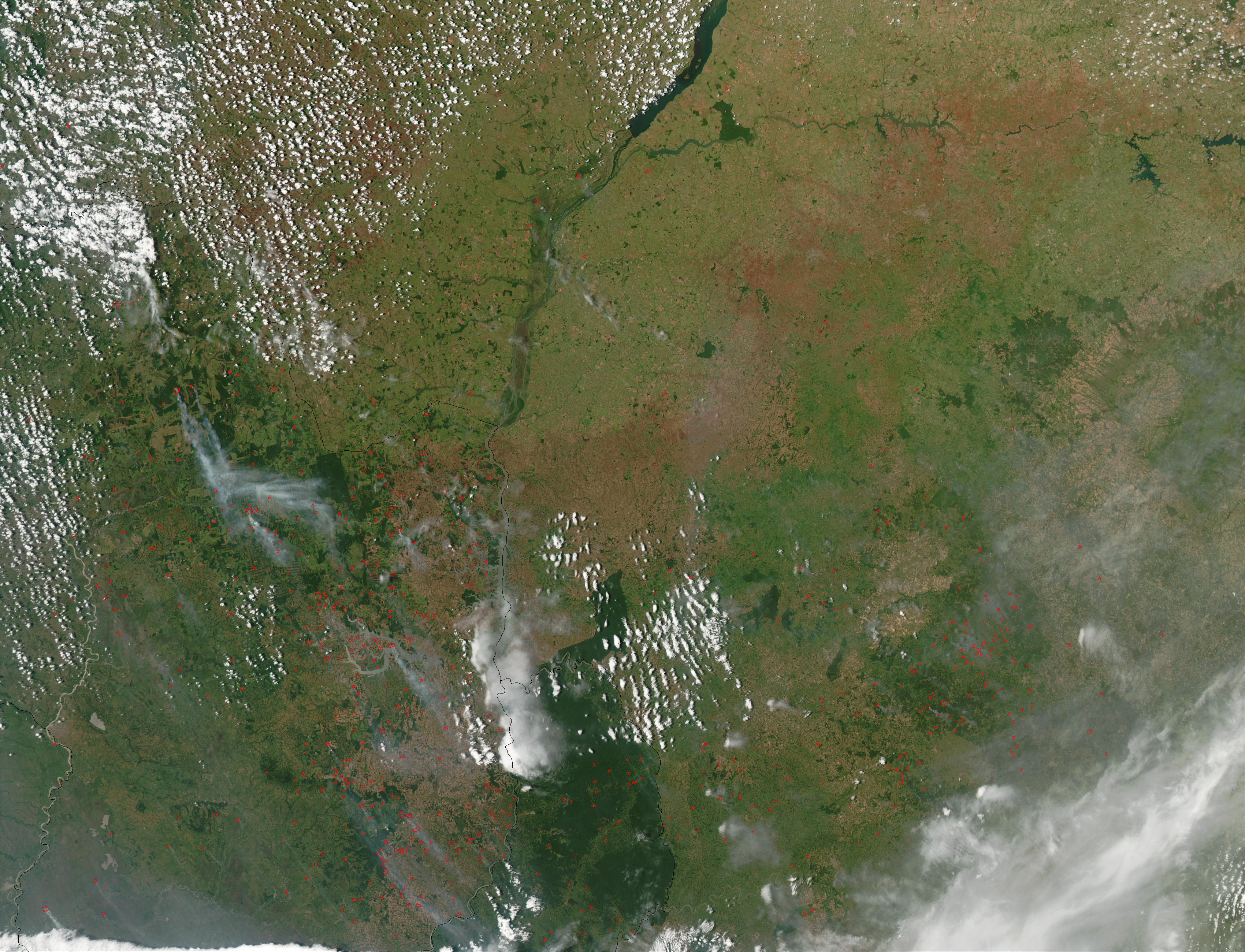 Biomass Burning in Paraguay - related image preview