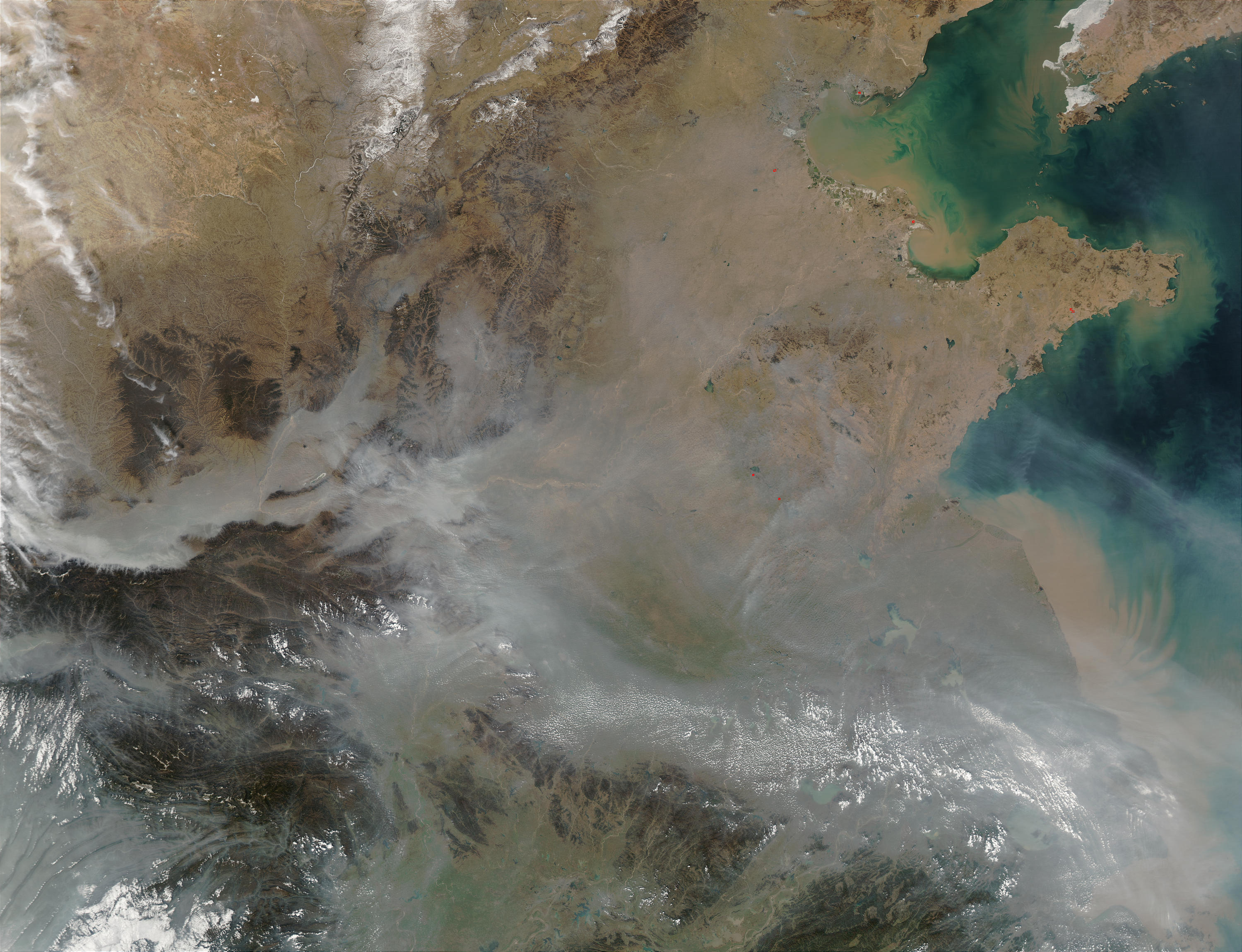 Pollution over China - related image preview