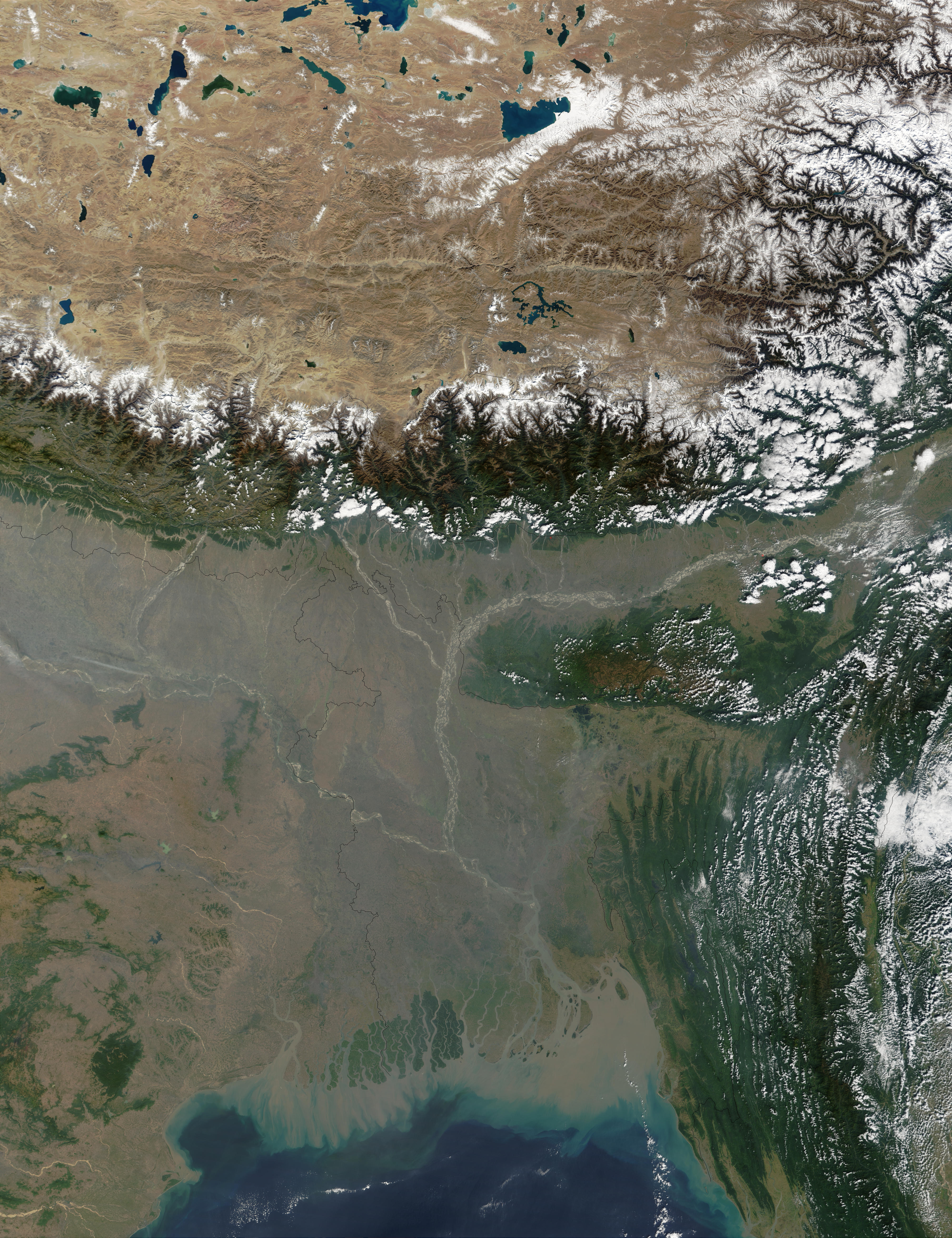 Pollution over Bangladesh and India - related image preview