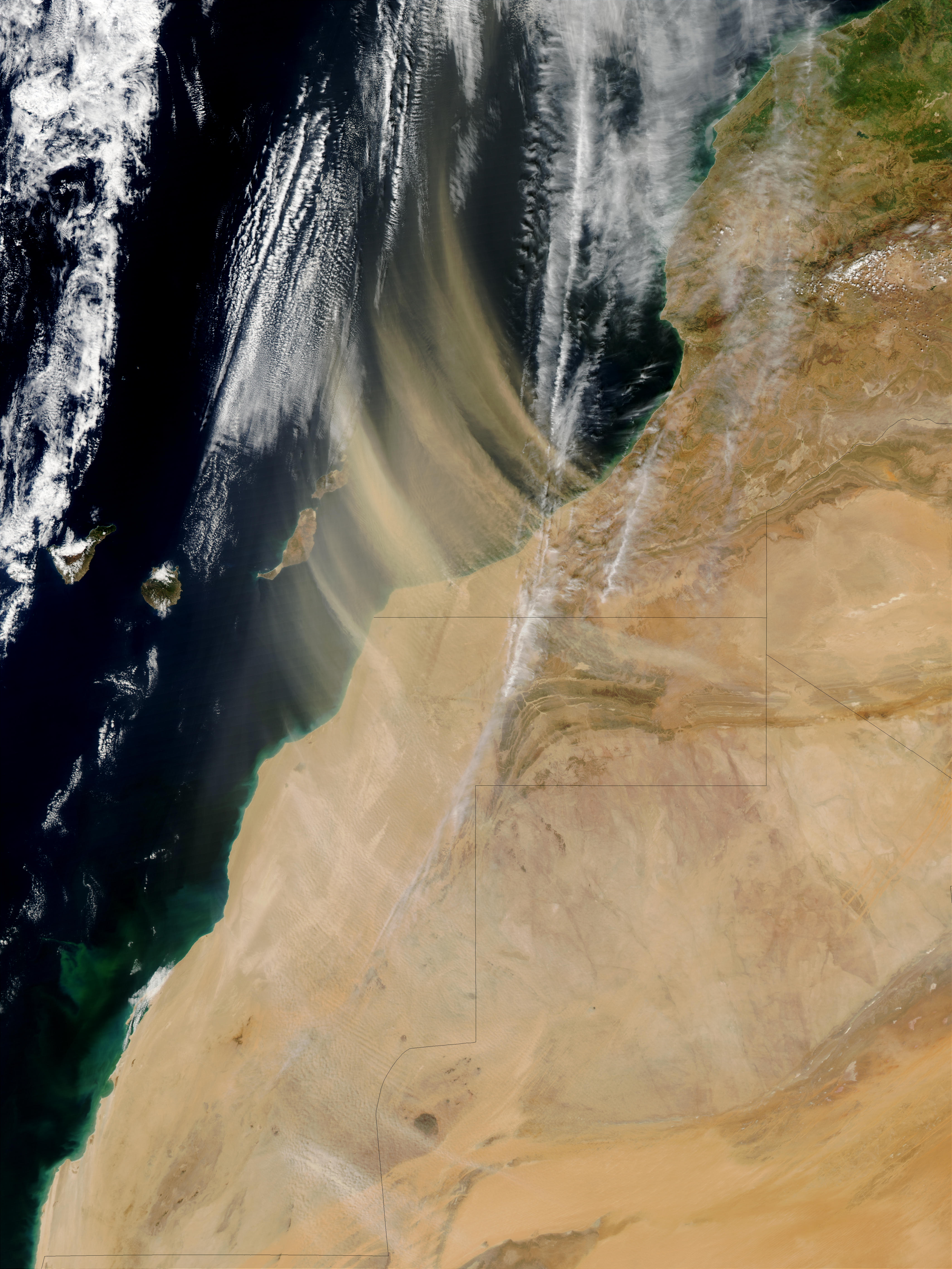 Dust Storm over Morocco - related image preview